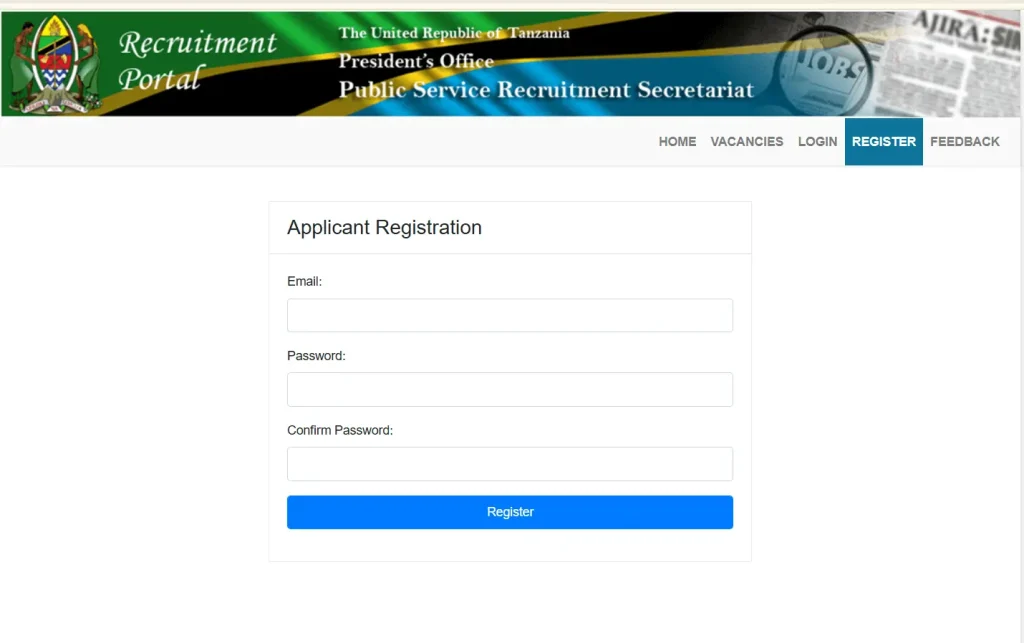 How to Register on the Ajira Portal