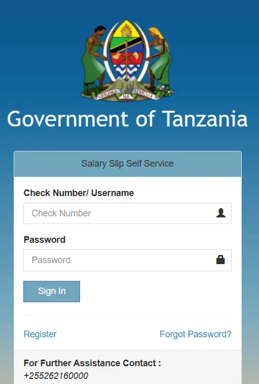 ESS Utumishi Salary Slip Portal